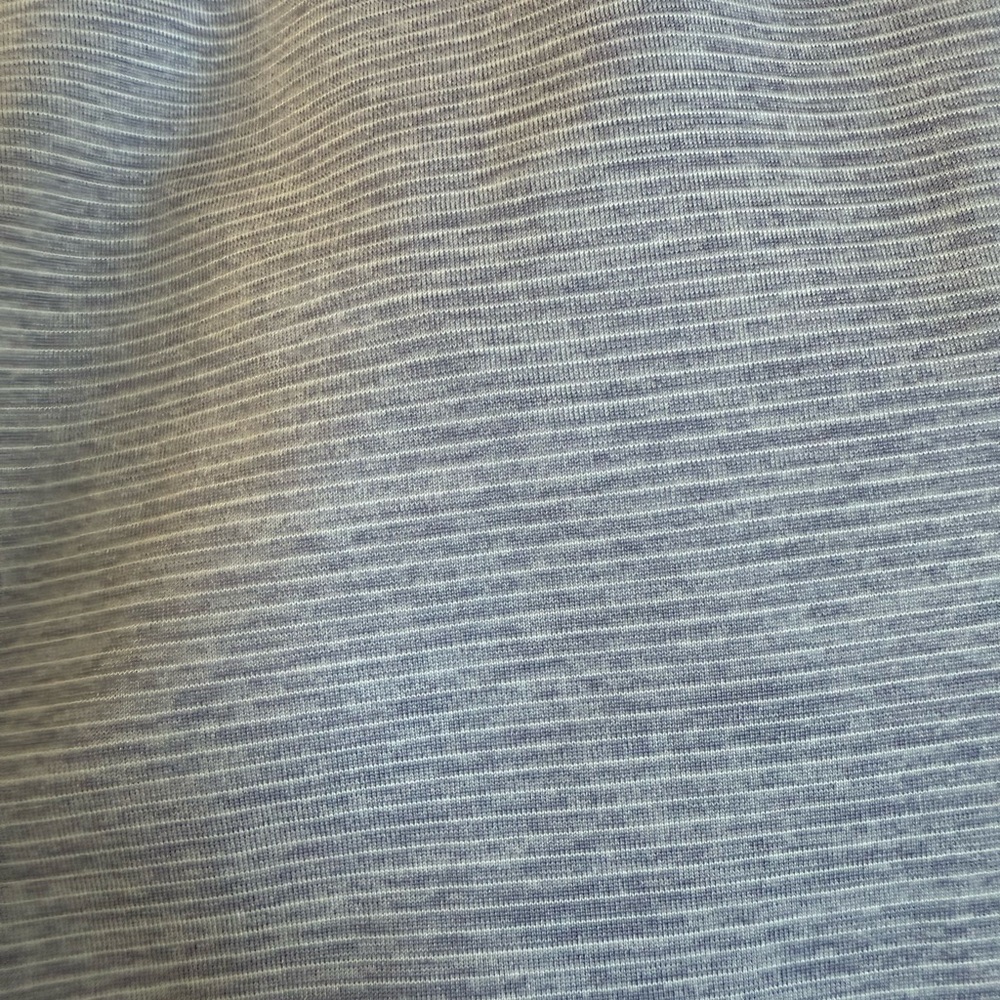 Vineyard Vines Performance Light Gray Striped Pol… - image 4